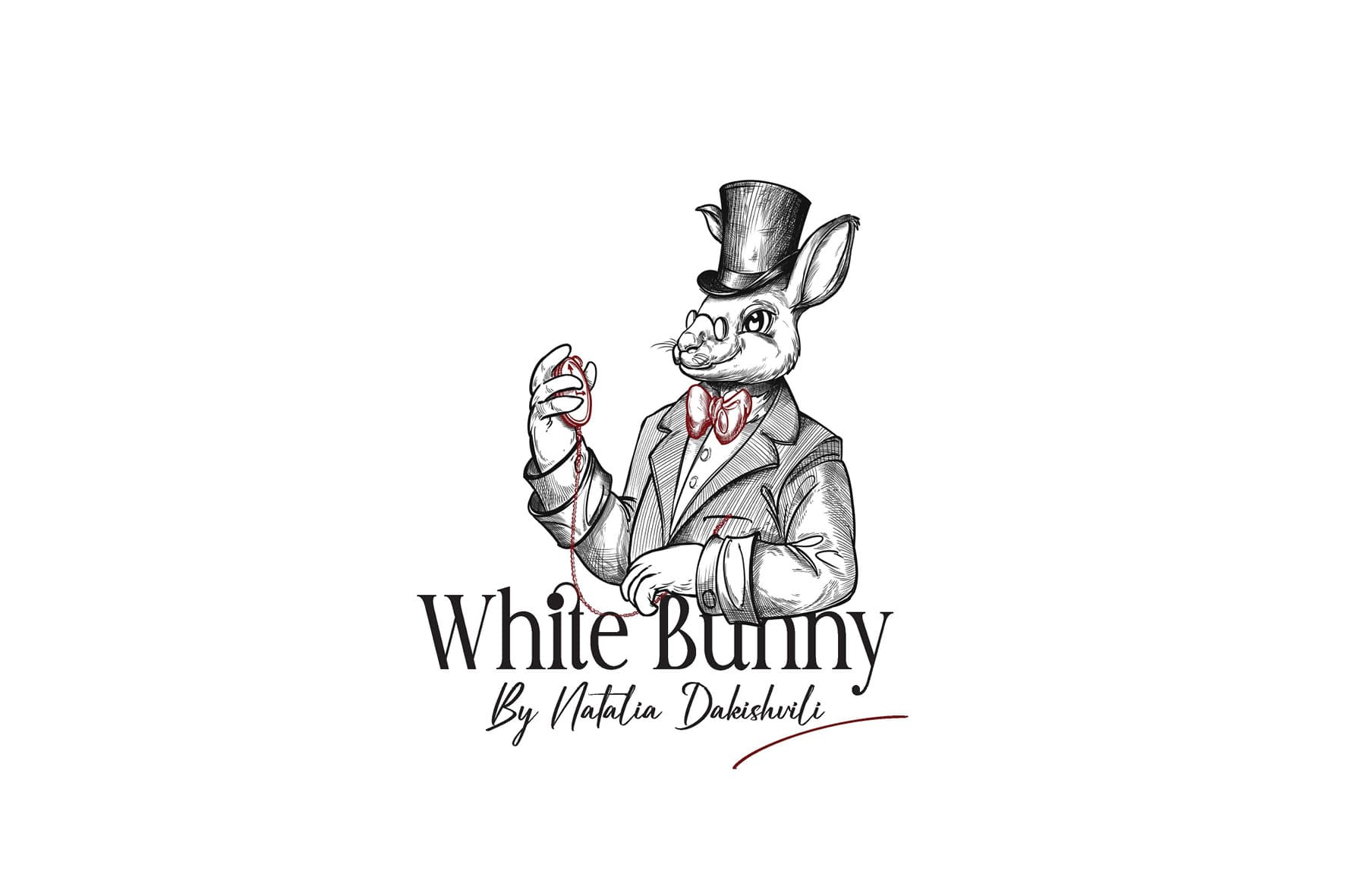 White Bunny by Natalia Dakishvili