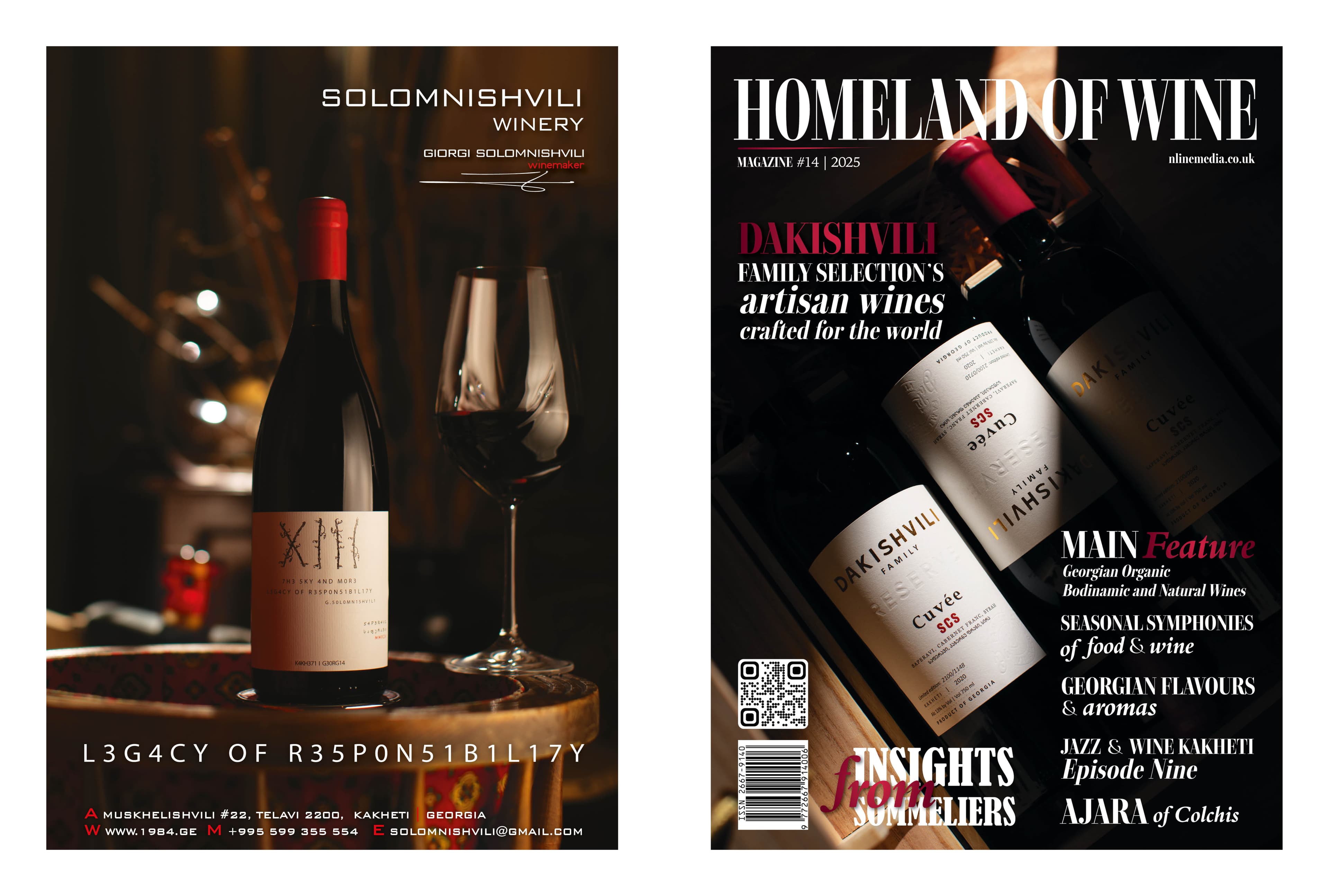 Homeland of Wine Magazine — Cover #14